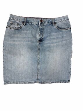 Vintage J. Crew 2006 Denim Mini Skirt - Size 14